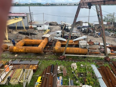 Фото-Производство, доставка и монтаж Причальных сооружений на полуострове Таймыр для отгрузки угля-370