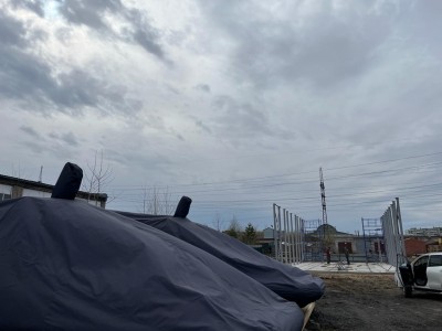 Фото-Строительство временных ангаров для хранения спецтехники-376