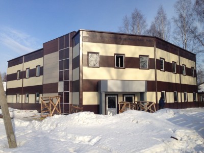 Фото-Строительство магазина в  п.Плесецк-123